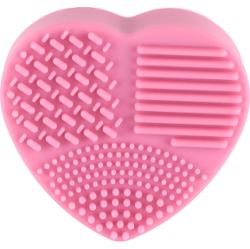 Mineas Make up brush cleaning mat hot pink
