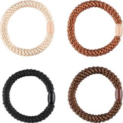 Mineas Scrunchie 4 Pcs Neutral Multicolored