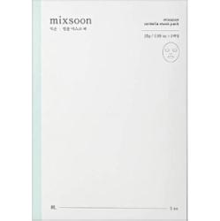 mixsoon Centella maska łagodząca w płacie odnawiający barierę ochronną skóry 5x25 g