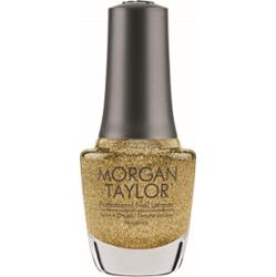 Morgan Taylor Nail Lacquer Glitter & Gold