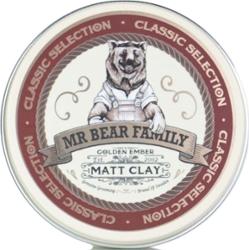 Mr Bear Family Golden Ember Pomade Matt Clay 100 ml