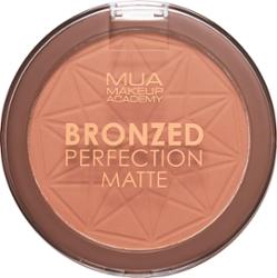 MUA Makeup Academy Bronzed Perfection pudrowy bronzer z matowym wykończeniem odcień Sunset Tan 15 g