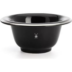 Mühle Porcelain Shaving Bowl Platinum Rim Black