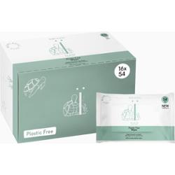 NAÏF Baby & Kids Plastic Free Wipes 16-Pack 16 szt.
