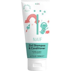 Naif Kids Shampoo & Conditioner szampon z odżywką 2w1 dla dzieci 200 ml