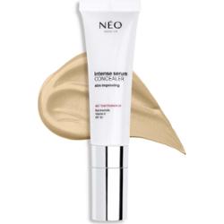 NEO MAKE UP Intense Serum Concealer korektor pod oczy do rozjaśnienia i nawilżenia odcień 01 Porcelain 5 ml