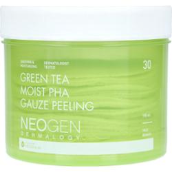 NEOGEN - Green Tea Moist PHA Gauze Peeling, 190ml/30EA - Płatki peelingujące do twarzy