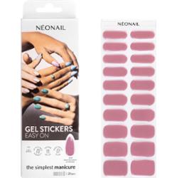 NEONAIL Easy On Gel Stickers naklejki na paznokcie przy zastosowaniu lamp UV/LED odcień M08 20 szt.
