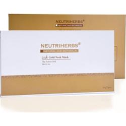 Neutriherbs 24K Gold Collagen Neck Mask 5 Pack