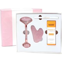 Neutriherbs Face Massage Roller Kit 3 in 1 - Vitamin C Skin Serum