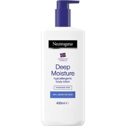 Neutrogena Deep Moisture mleczko do ciała Hypoallergenic Body Lotion 400 ml