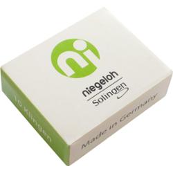 Niegeloh Solingen Basic Refill Blad Hårdnadshyvel 10-Pack