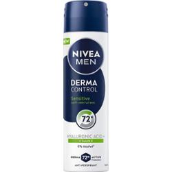 NIVEA NIVEA MEN Antiperspirant Deo Spray Derma Control Sensitive 150 m