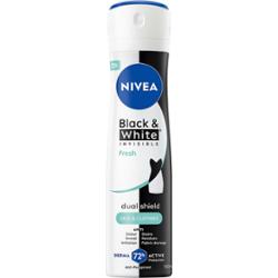 NIVEA Black & White Fresh Spray 150 ml