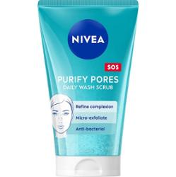 NIVEA Purify Pores Daily Wash Scrub 150 ml