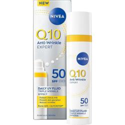 NIVEA Q10 Daycream Anti-Wrinkle Expert Daily UV Fluid SPF50 40 ml