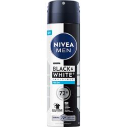 NIVEA MEN Antiperspirant Deo Black & White Fresh Spray 150 ml