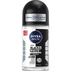 NIVEA MEN Antiperspirant Deo Black & White Original Roll on 50 ml
