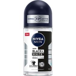 NIVEA MEN Antiperspirant Deo Black & White Original Roll on 50 ml