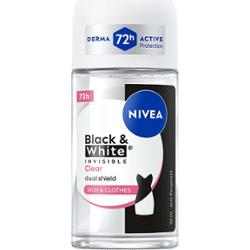 NIVEA Antiperspirant Deo Roll on Black & White Original  50 ml