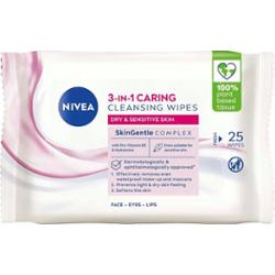 NIVEA Cleansing Łagodzące biodegradowalne chusteczki do demakijażu 200