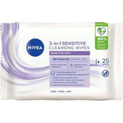 NIVEA Ansiktsservetter Sensitive Cleansing Wipes 25 st