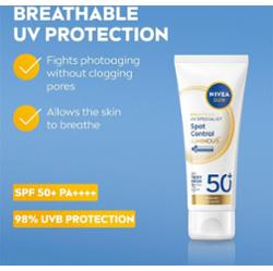 NIVEA SUN Luminous 630 krem do opalania twarzy przeciw przebarwieniom skóry SPF 50+ 40 ml