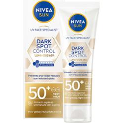 NIVEA SUN Luminous 630 krem do opalania twarzy przeciw przebarwieniom skóry SPF 50+ 40 ml