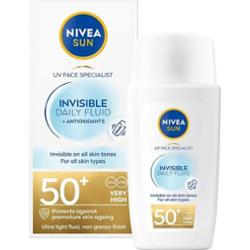 NIVEA SUN Invisible Daily Fluid lekki fluid ochronny SPF 50+ 40 ml