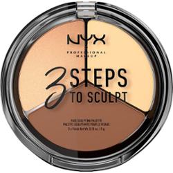 NYX PROFESSIONAL MAKEUP Paleta do konturowania Light