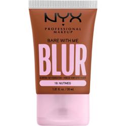 NYX PROFESSIONAL MAKEUP Bare With Me Blur Tint Foundation 18 Nutmeg -
