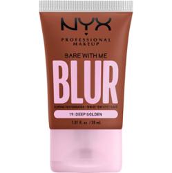 NYX PROFESSIONAL MAKEUP Bare With Me Blur Tint Foundation 19 Deep Gold