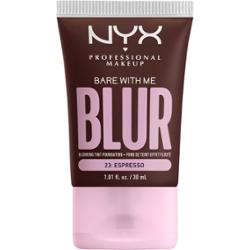 NYX PROFESSIONAL MAKEUP Bare With Me Blur Tint Foundation 23 Espresso