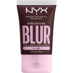 NYX PROFESSIONAL MAKEUP Bare With Me Blur Tint Foundation 24 Java - Po