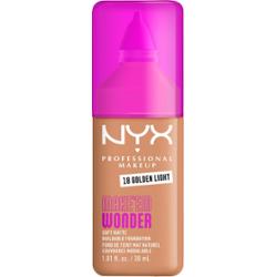 NYX PROFESSIONAL MAKEUP Make Em Wonder Foundation 18 Golden Light