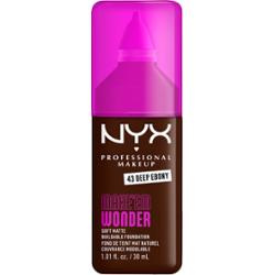 NYX PROFESSIONAL MAKEUP Make Em Wonder Foundation 43 Deep Ebony