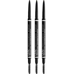 NYX PROFESSIONAL MAKEUP Micro Brow Pencil Ash Brown x 3