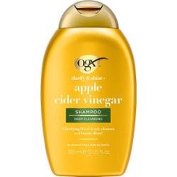 OGX Apple Cider Vinegar szampon oczyszczający do nabłyszczania i zmiękczania włosów 385 ml