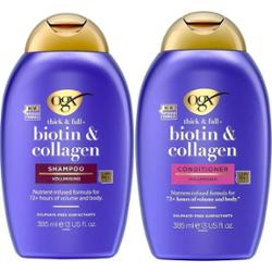 Ogx Biotin & Collagen Shampoo 385 ml & Conditioner 385 ml
