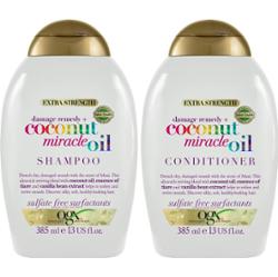 Ogx Coconut Miracle Oil Shampoo 385 ml & Conditioner 385 ml