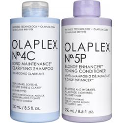 Olaplex Bundle No.4C Shampoo 250 ml & No.5P Conditioner 250 ml