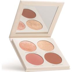 OLCAY GULSEN BEAUTY Go & Glow Blush + Highlight Palette Nude