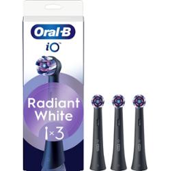 Oral B iO Radiant White Toothbrush Heads Black 3 szt.