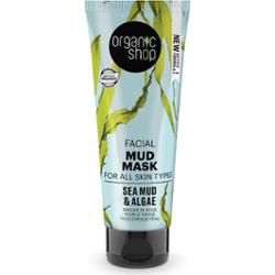 Organic Shop Facial Mud Mask Sea Mud & Algae 75 ml