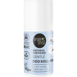 Organic Shop Gentle Deo Roll-On Cotton & Water Lily 50 ml