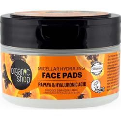 Organic Shop Micellar Hydrating Face Pads 20 pcs