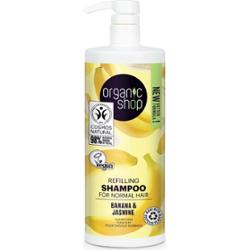 Organic Shop Refilling Shampoo Banana & Jasmine 1000 ml