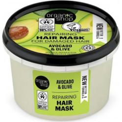 Organic Shop Avocado & Olive regenerująca maska do włosów 250 ml