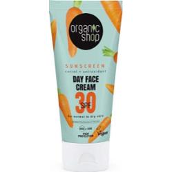 Organic Shop Sunscreen Day Face Cream SPF30 Normal to Dry Skin 50 ml