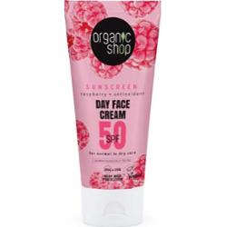 Organic Shop Sunscreen Day Face Cream SPF50 Normal to Dry Skin 50 ml